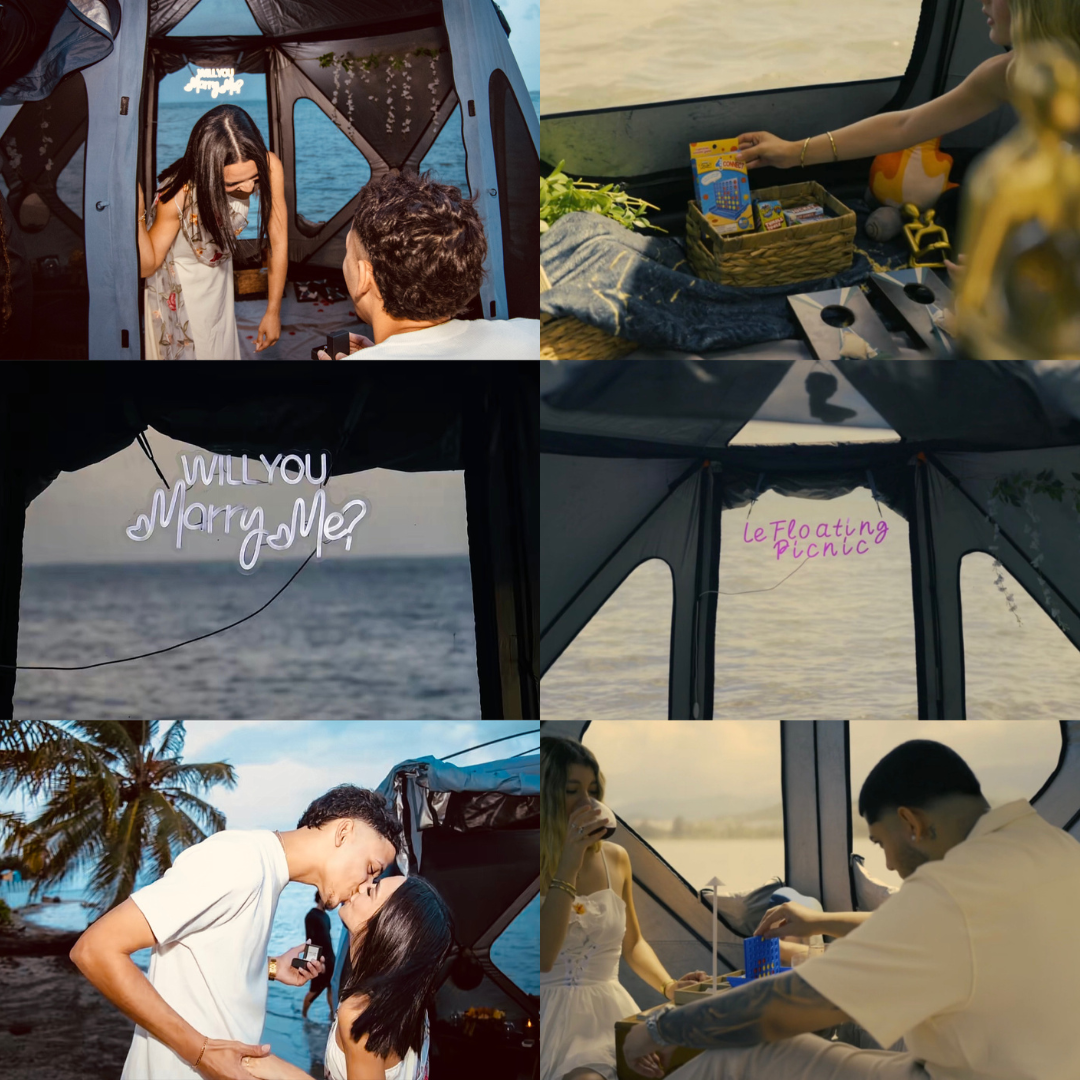 Picnic Flotante en el Mar – Experiencia Privada en Puerto Rico